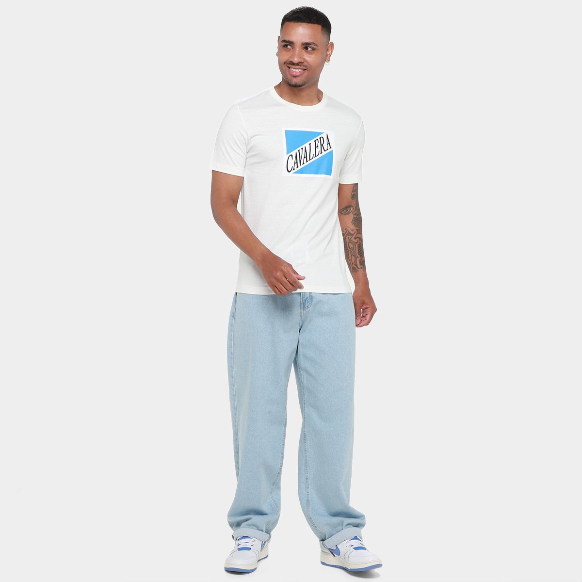 Camiseta Cavalera Indie Triangle Masculina - Tam: P - 3
