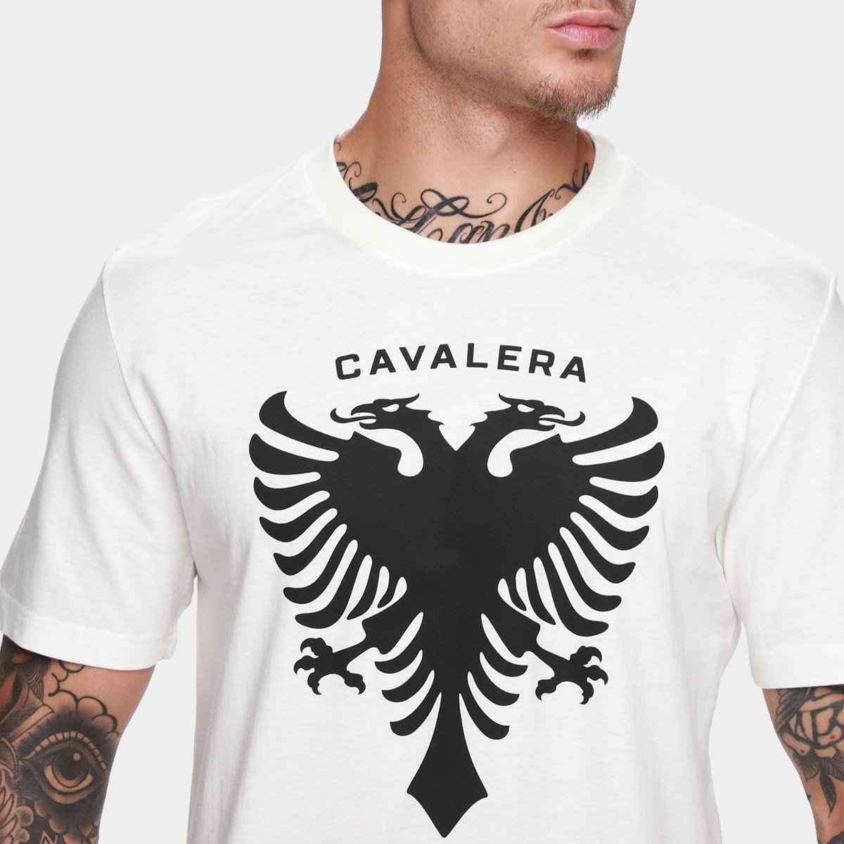 Camiseta Cavalera Indie Águia Classic Masculina - Tam: P - 2