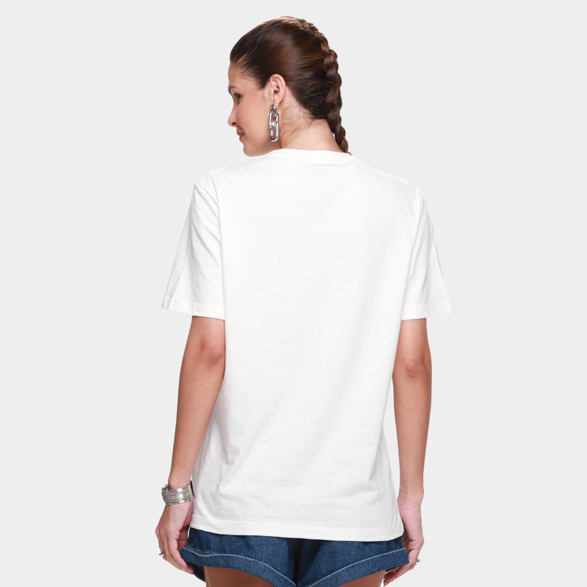 Camiseta Cavalera Turma Da Mônica Comfort Feminina - Tam: P - 1