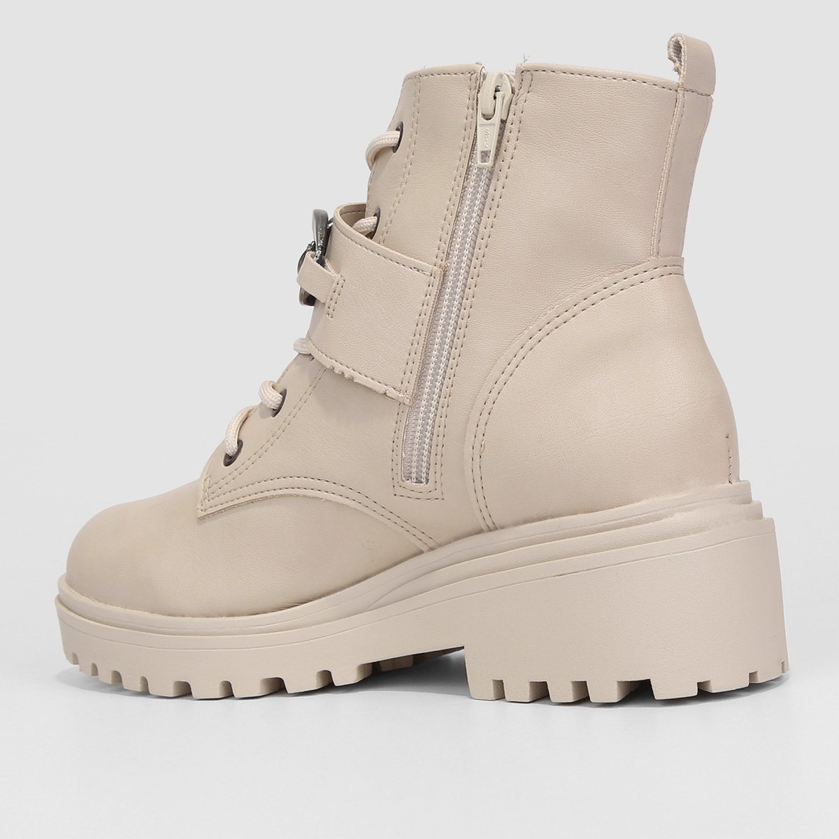 Bota Coturno Via Marte Tratorada Corrente Feminina - Tam: 38 - 4