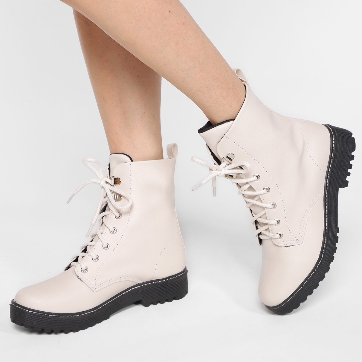 Bota Coturno Look Fashion Lisa Feminina - Tam: 35 - 1