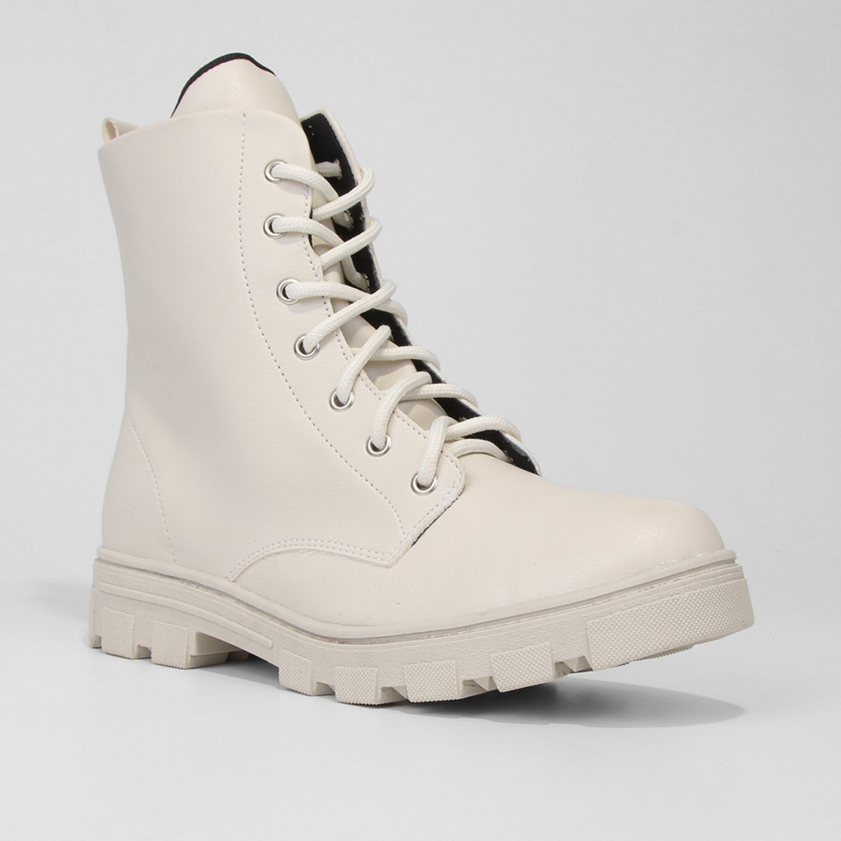 Bota Coturno Look Fashion Lisa Tratorada Feminina - Tam: 37 - 2