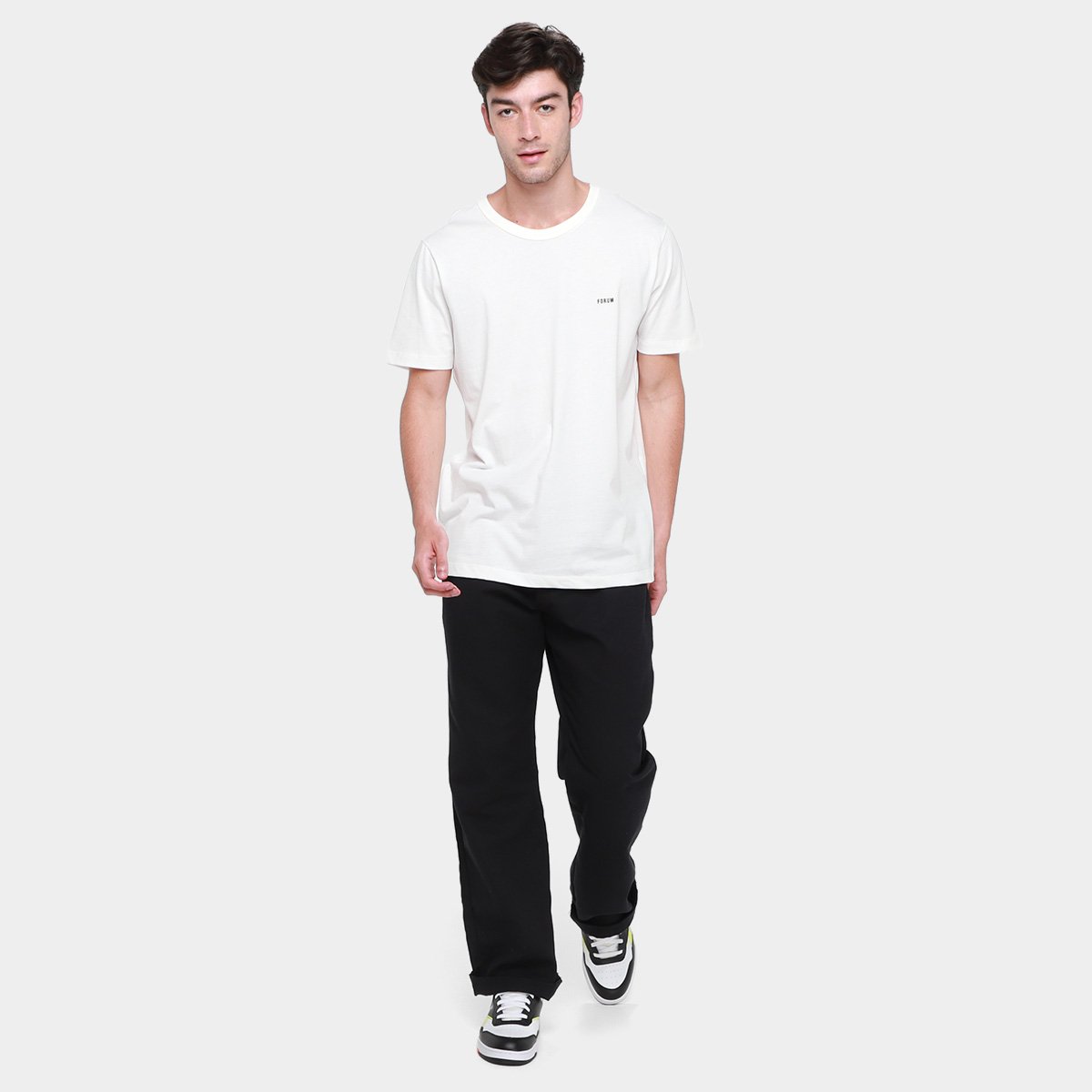 Camiseta Forum Casual Masculina - Tam: P - 3