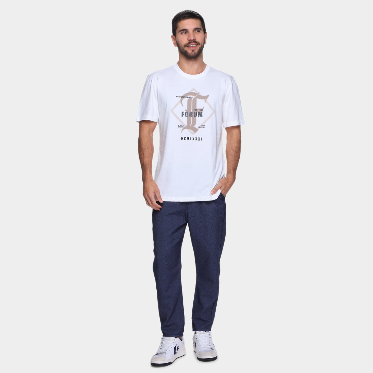 Camiseta Forum I Masculina - Tam: P - 3