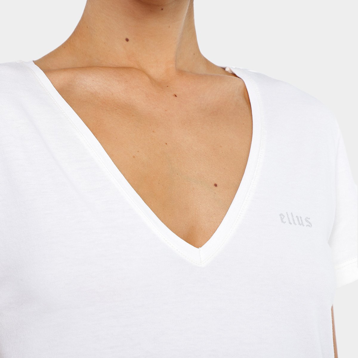 Camiseta Slim Ellus Classic Feminina - Tam: M - 2