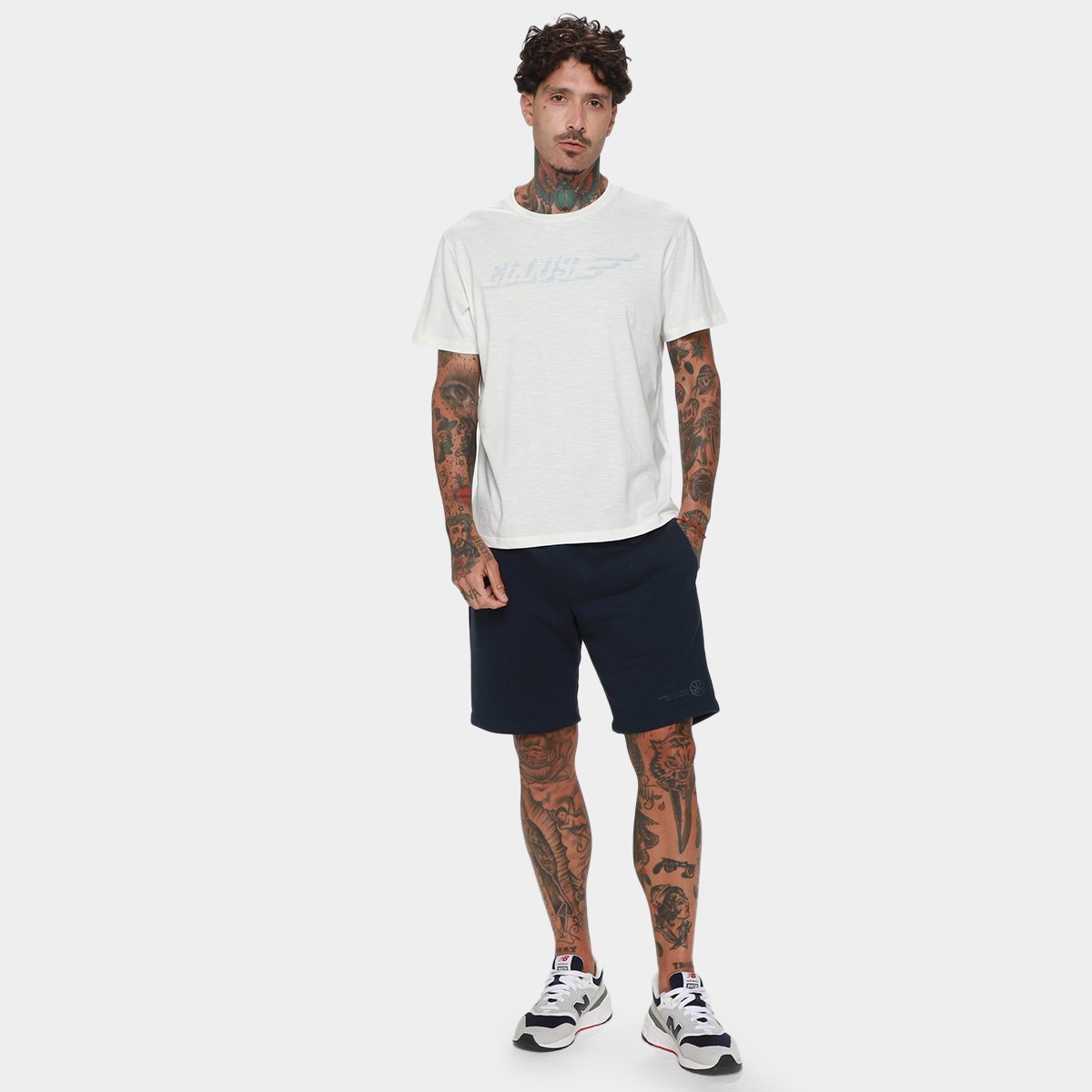 Camiseta Ellus Casual Masculina - Tam: GG - 3