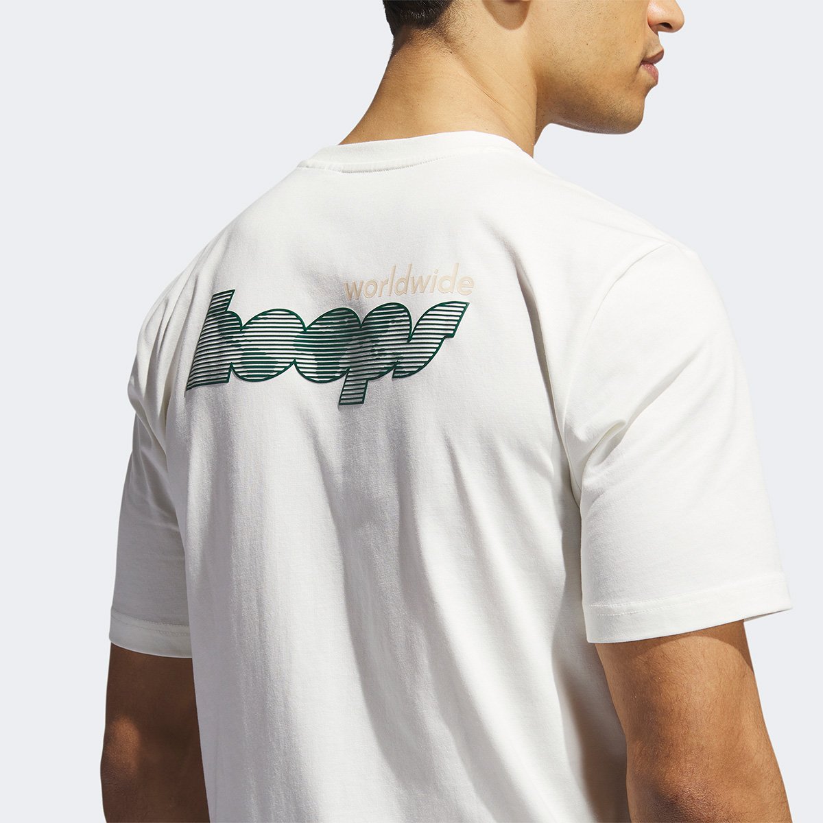 Camiseta Adidas World Wide Hoops Story Masculina - Tam: GG - 3