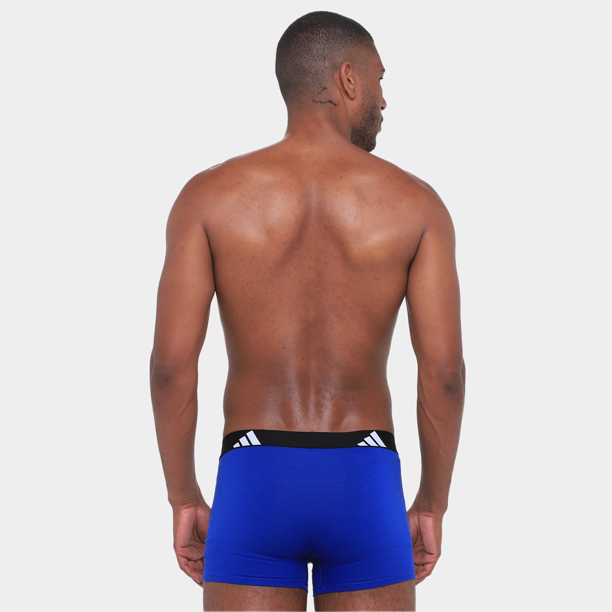 Kit Cueca Boxer Adidas  3 Peças - Tam: P - 2