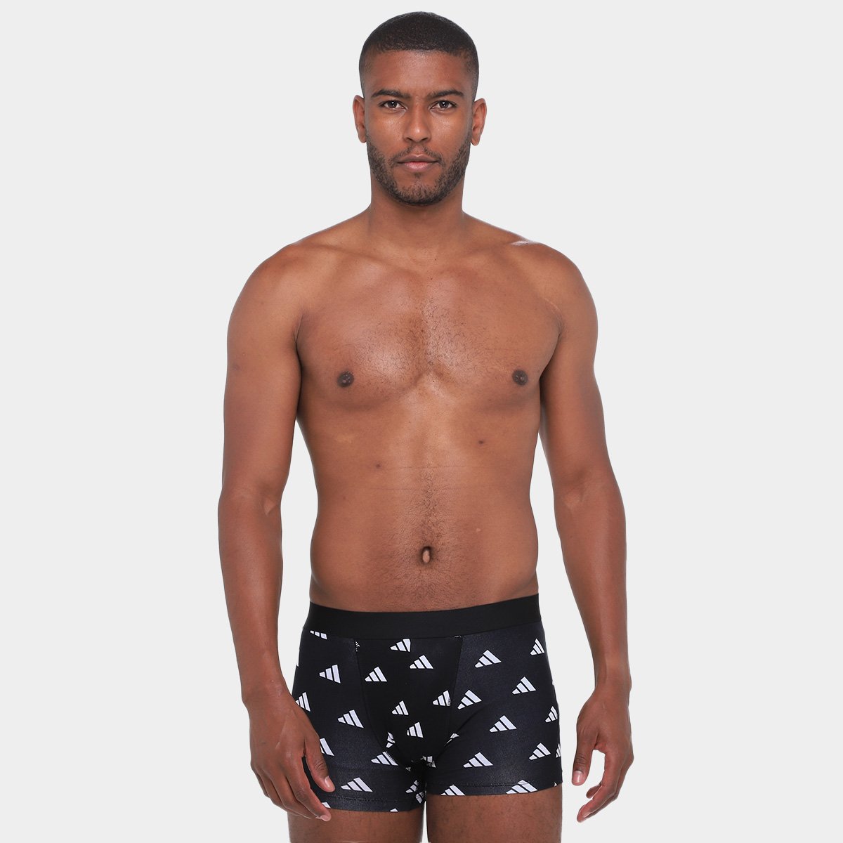 Kit Cueca Boxer Adidas  3 Peças - Tam: P - 3