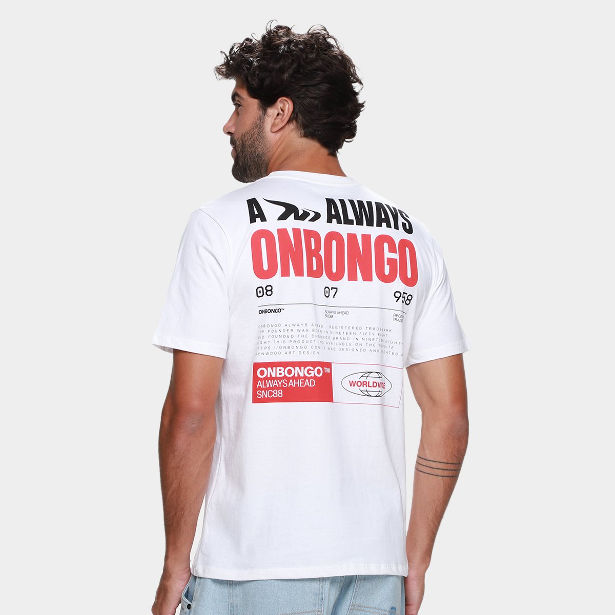 Camiseta Onbongo Casual Masculina - Tam: P - 1