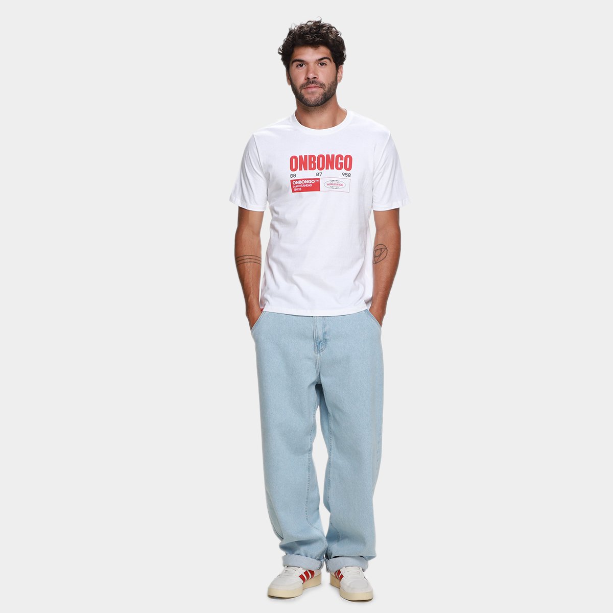 Camiseta Onbongo Casual Masculina - Tam: P - 3