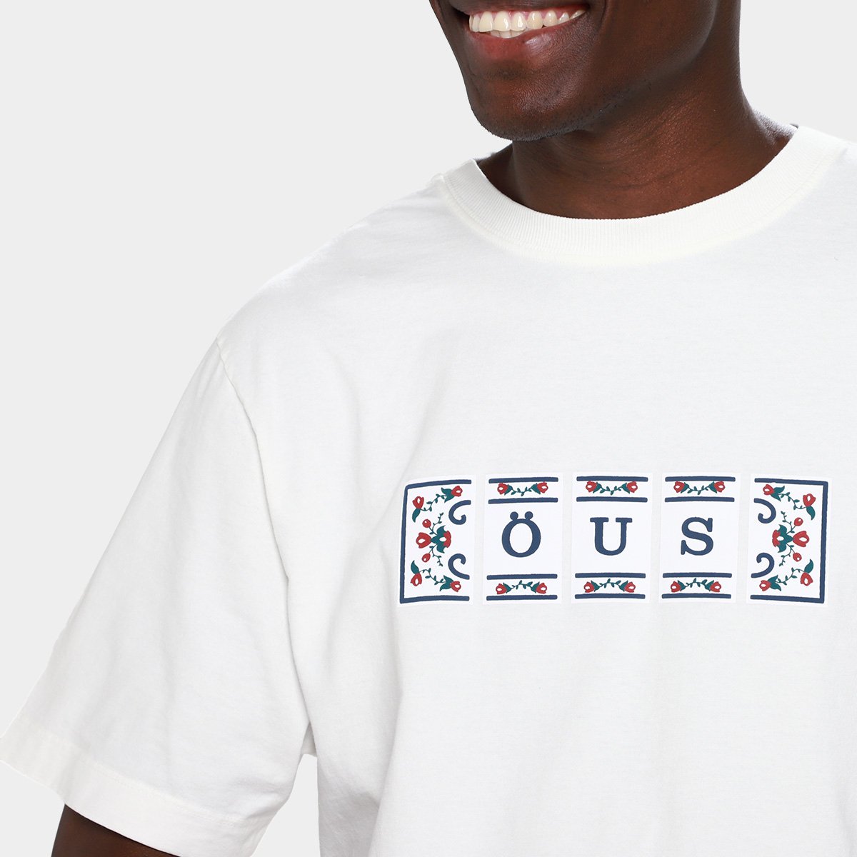 Camiseta Öus Estampada Masculina - Tam: GG - 2