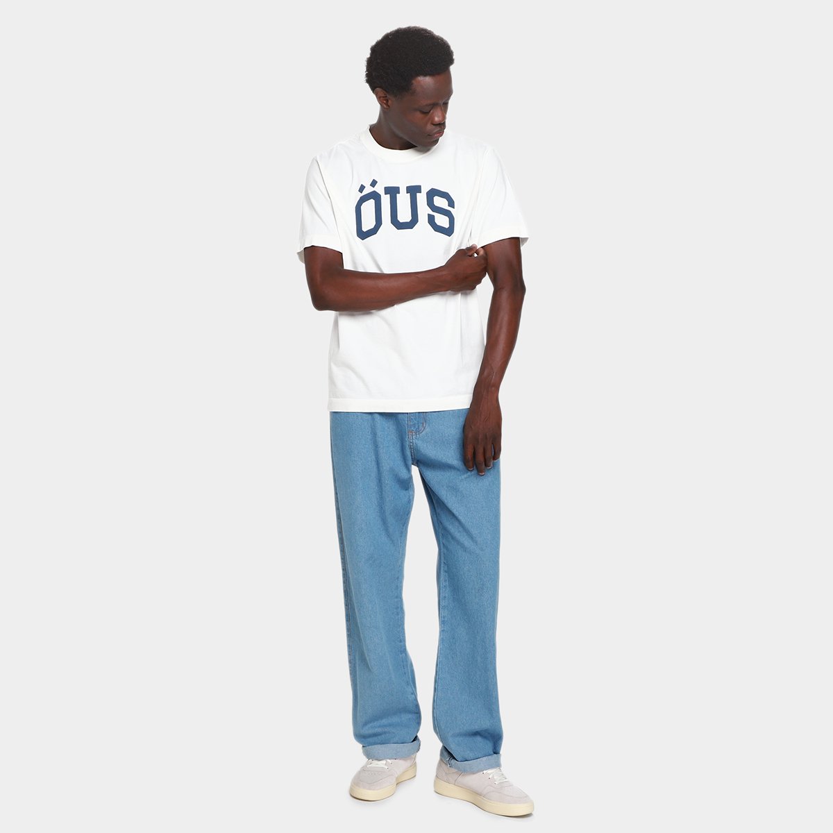 Camiseta Öus Logo Masculina - Tam: P - 3