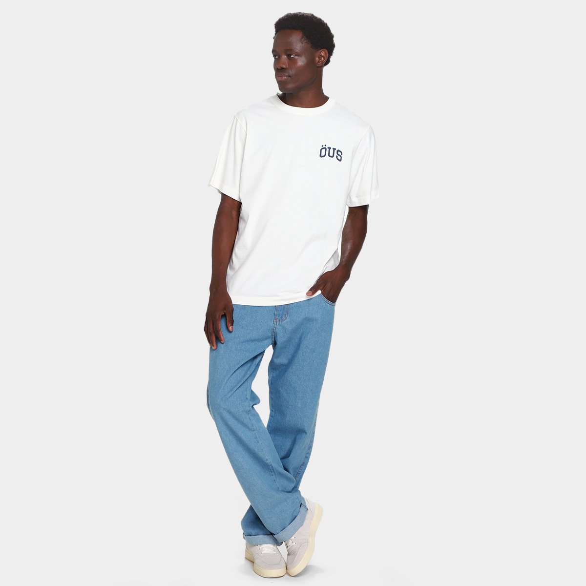 Camiseta Öus Logo Masculina - Tam: P - 3