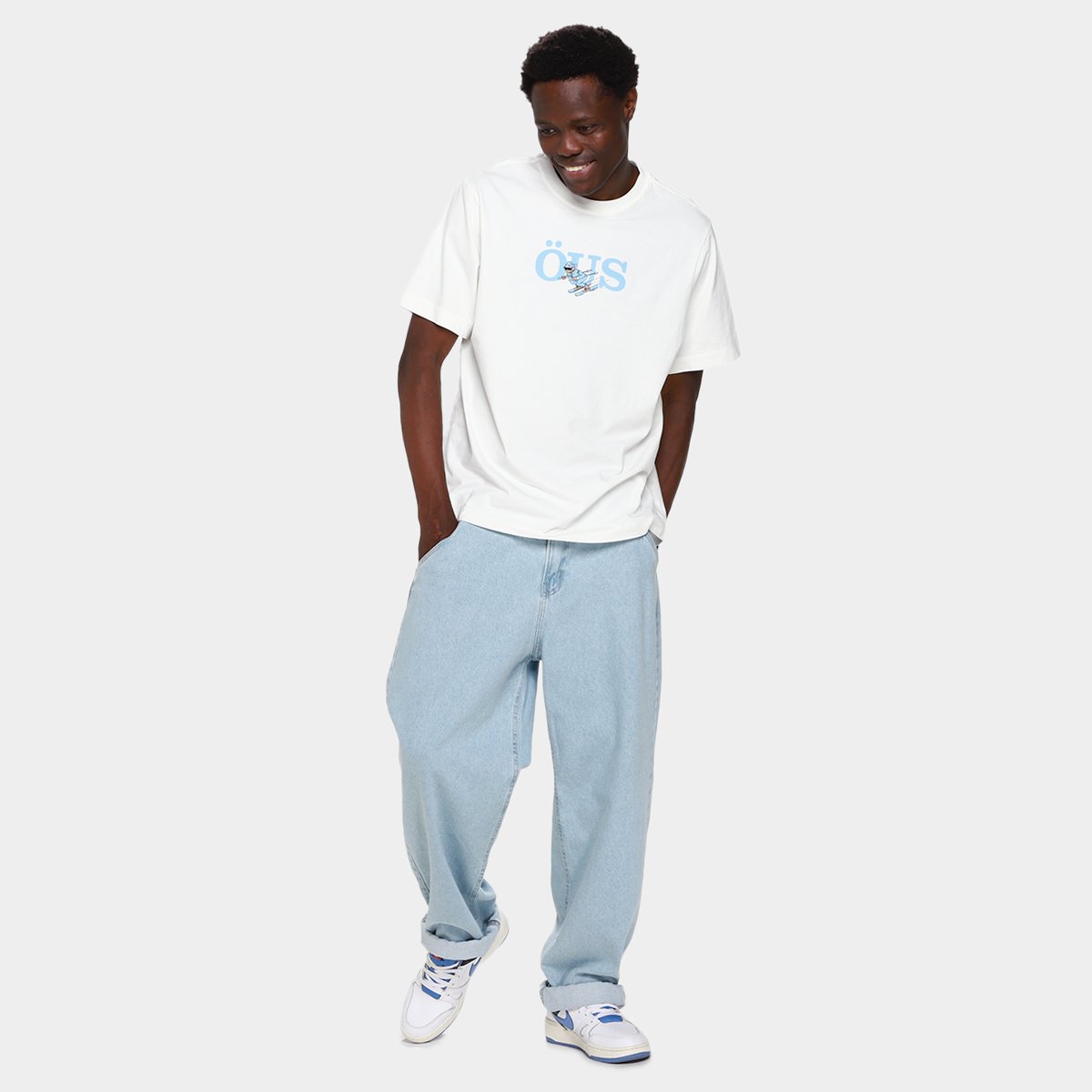Camiseta Öus Casual Masculina - Tam: P - 3
