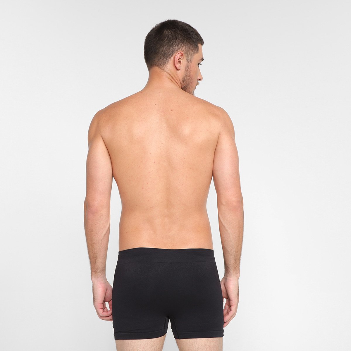 Kit Cueca Boxer Polo Wear Poliamida 12 Peças - Tam: P - 2