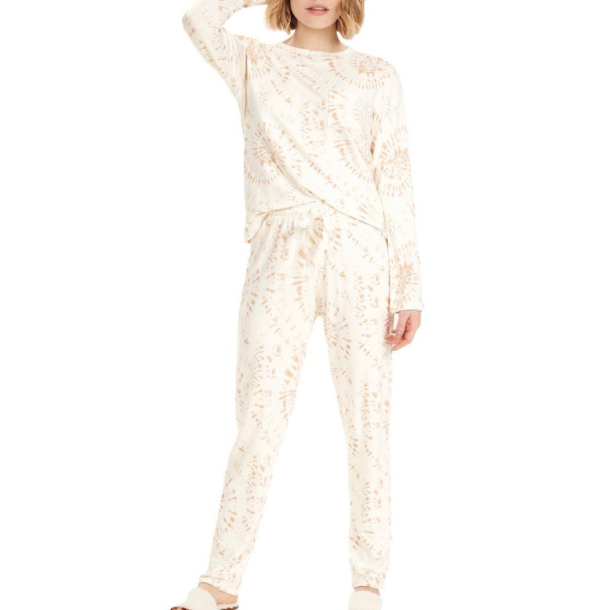 Pijama Longo Cor Com Amor Estampado Feminino
