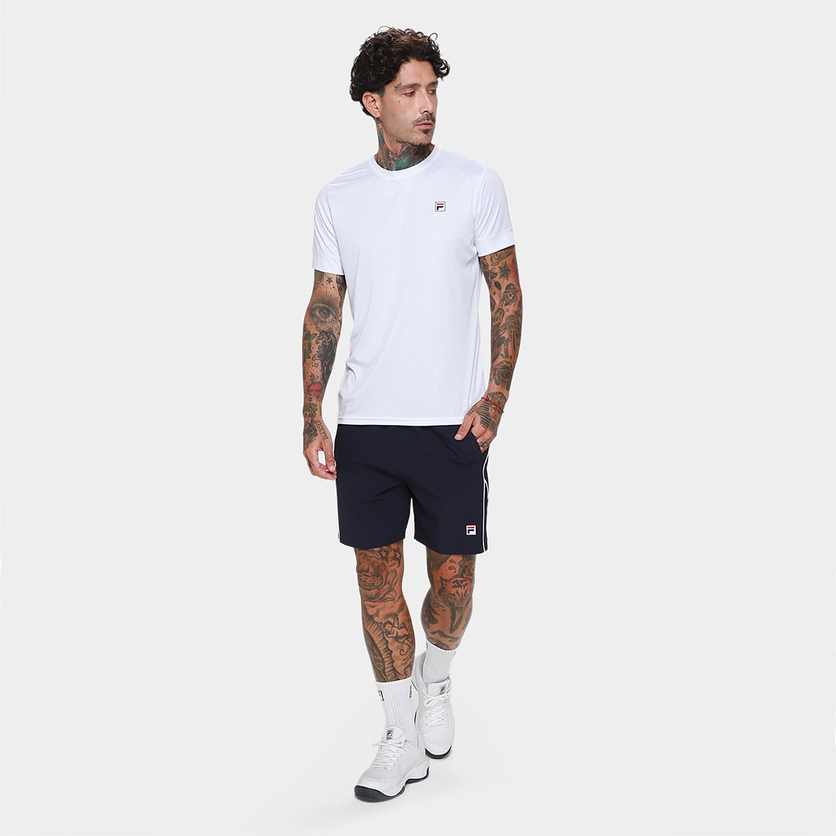 Camiseta Fila Fbox II Masculina - Tam: GG - 3