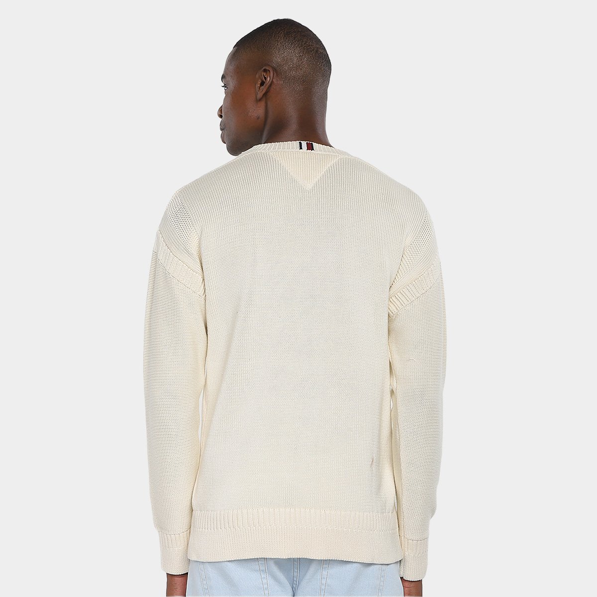 Suéter Tommy Hilfiger DC Guernsey Crew Neck Masculino - Tam: P - 1