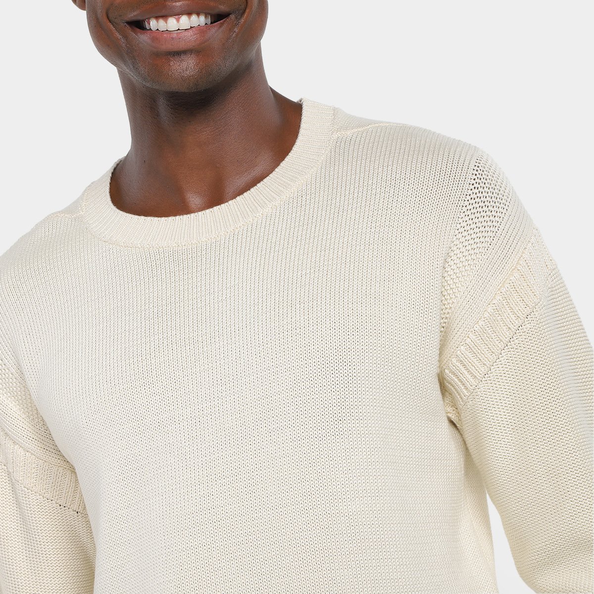 Suéter Tommy Hilfiger DC Guernsey Crew Neck Masculino - Tam: P - 2