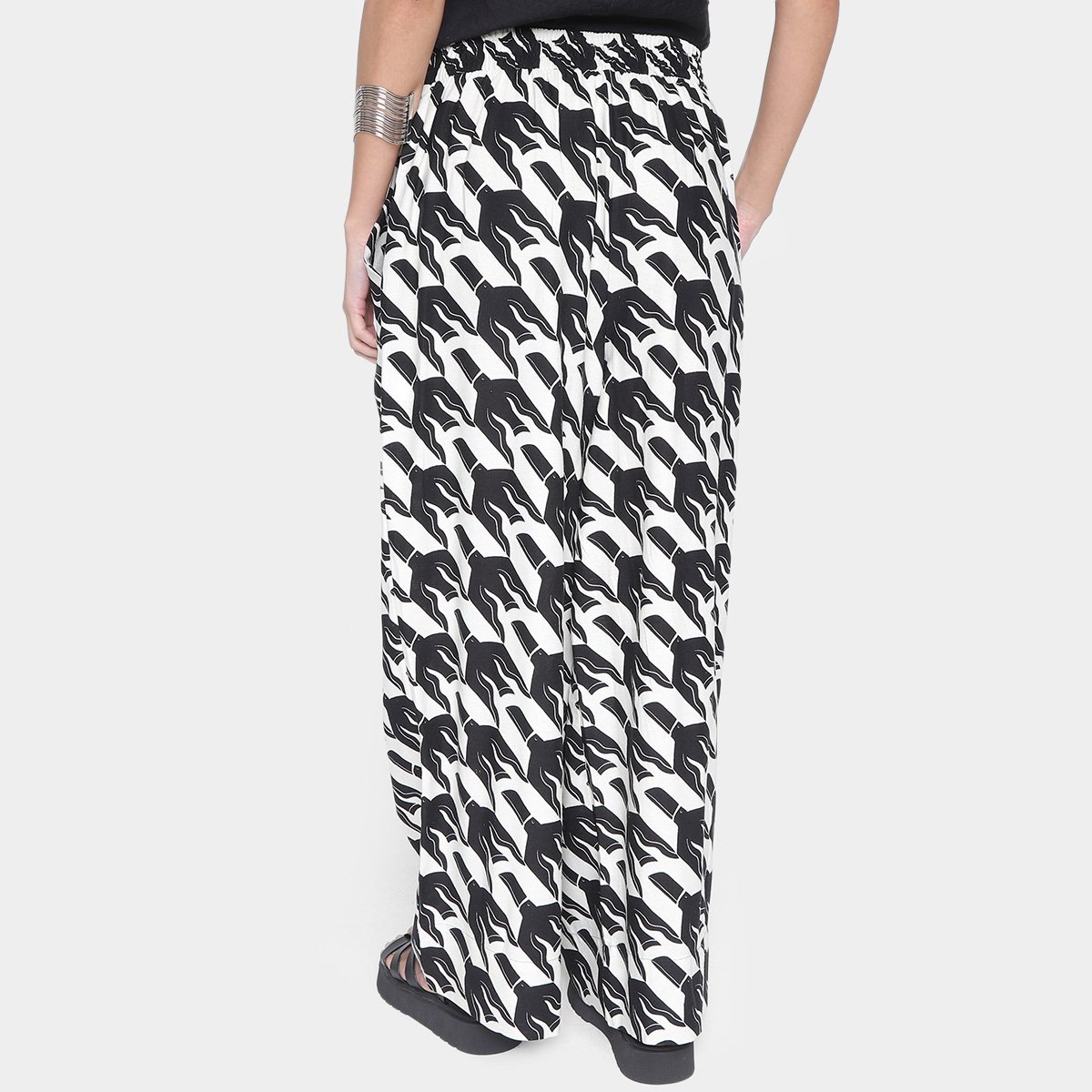 Calça Pantalona Farm Pied De Tucano Feminina - Tam: M - 1
