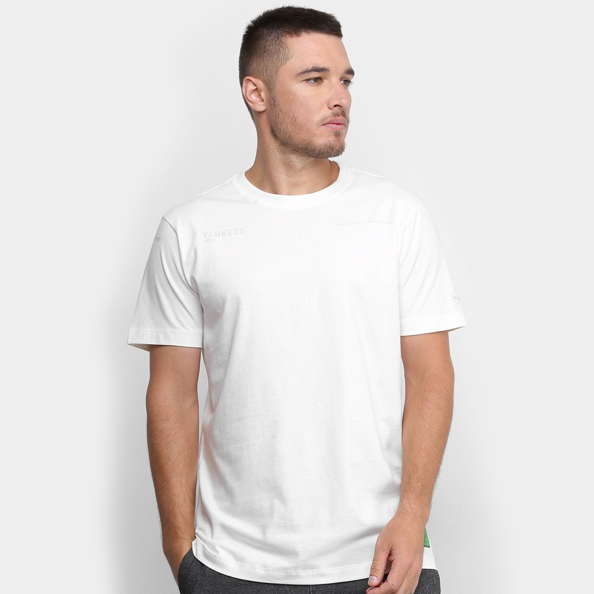 Camiseta New Era MLB New York Yankees Monotone Uv Print Masculina