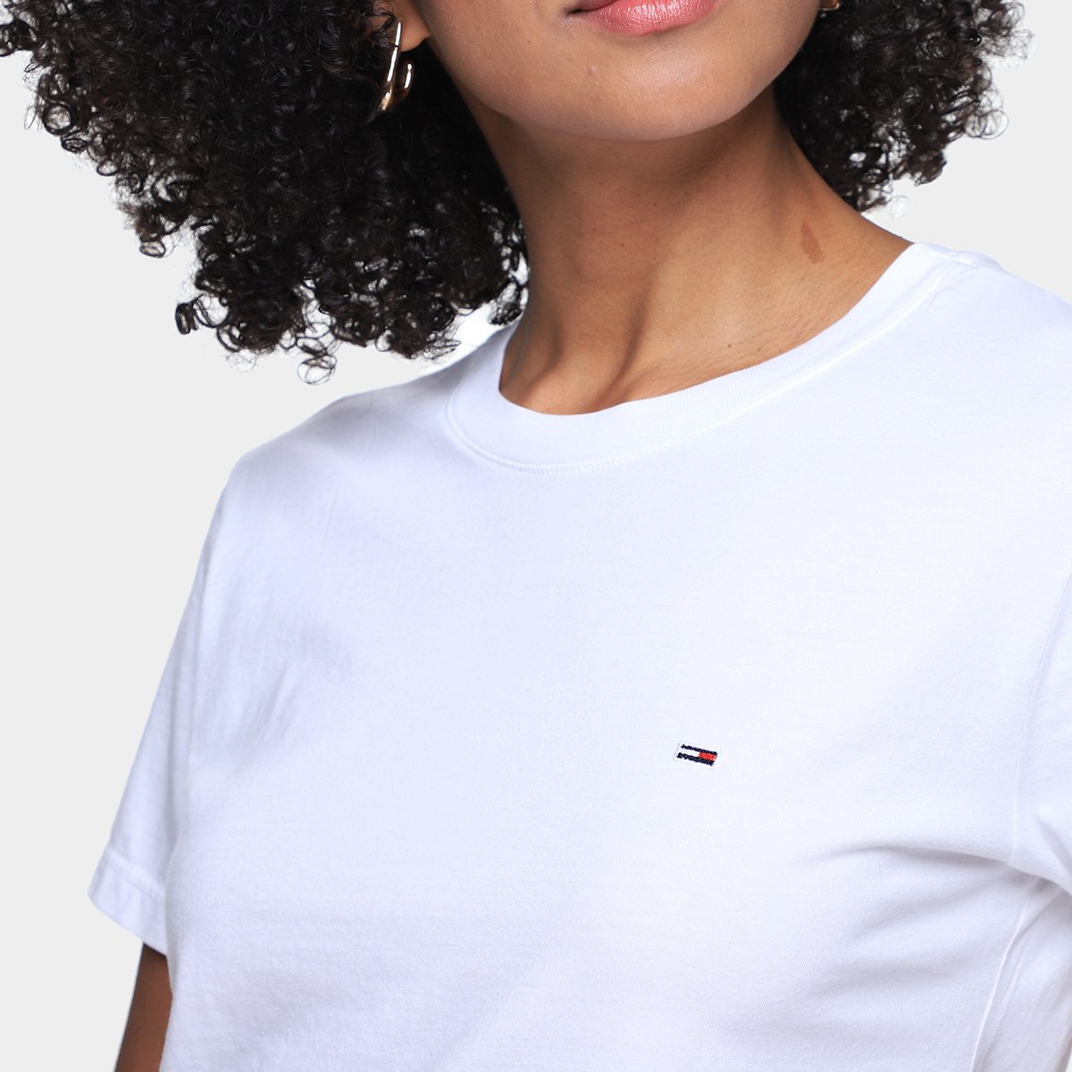 Camiseta Tommy Jeans Casual Feminina - Tam: P - 2