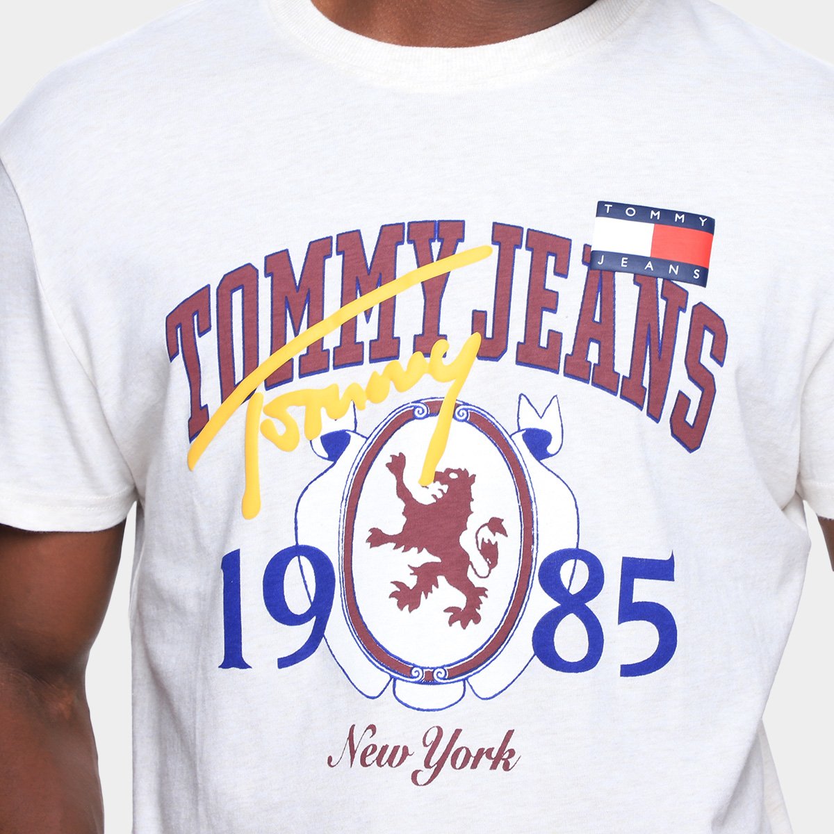 Camiseta Tommy Jeans 1985 New York Masculina - Tam: P - 2