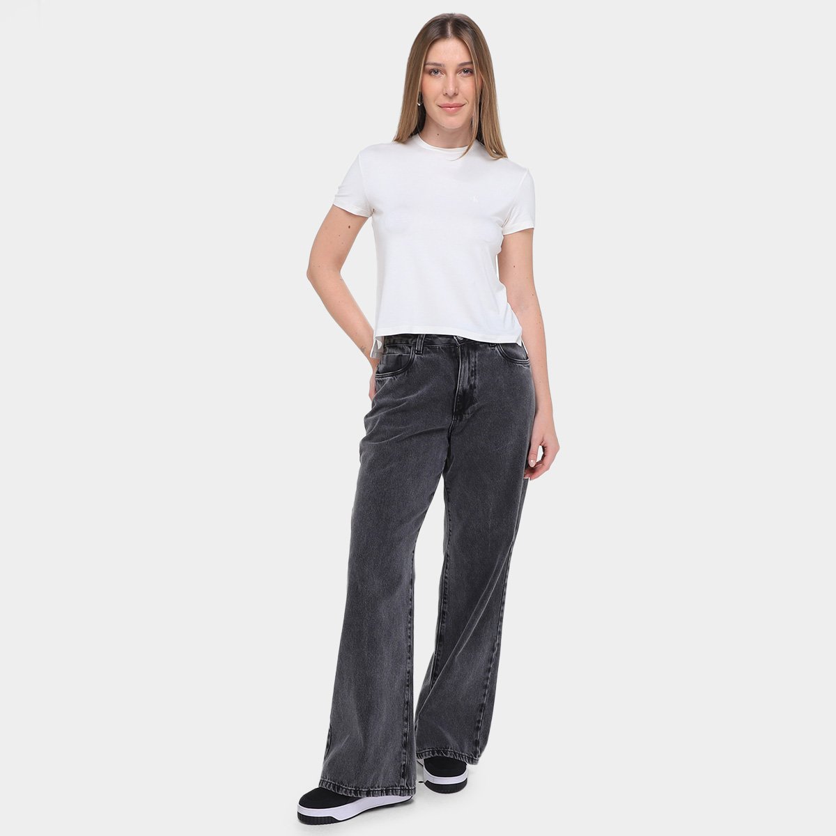 Camiseta Calvin Klein Feminina - Tam: P - 3