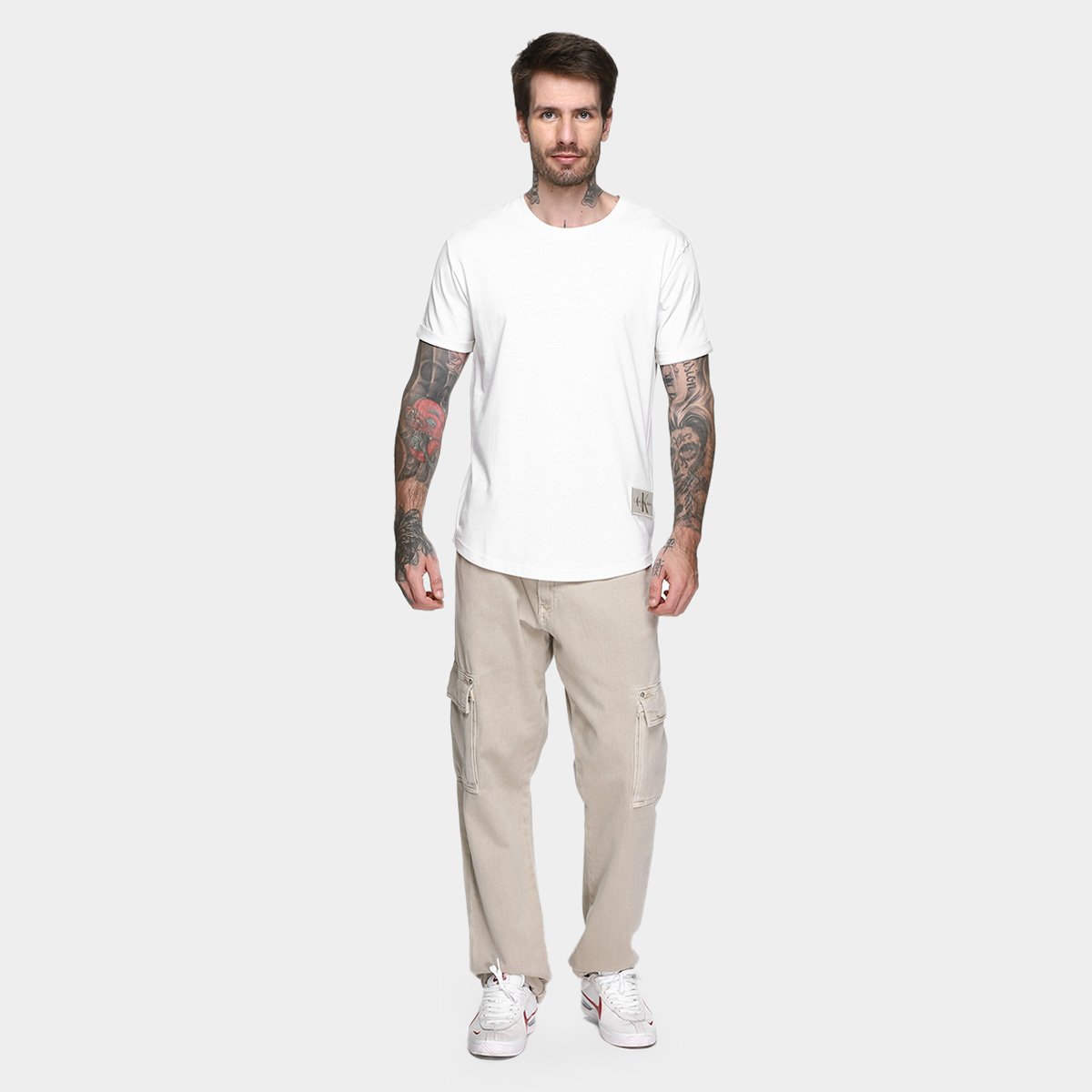 Camiseta Calvin Klein Masculina - Tam: M - 3