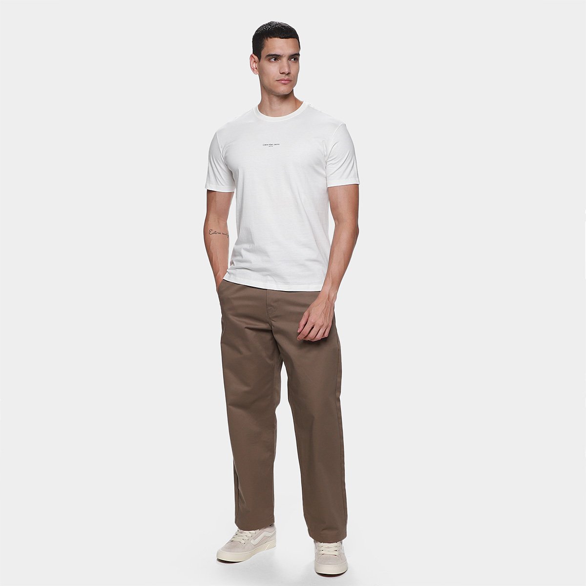 Camiseta Calvin Klein Push Your Limits Masculina - Tam: P - 3