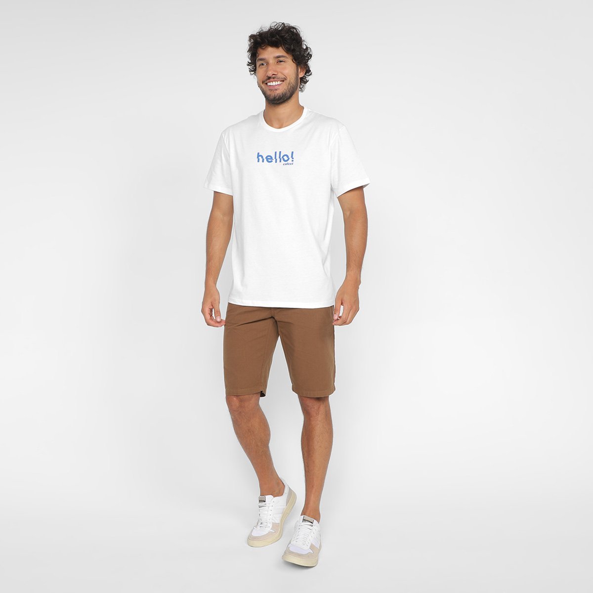 Camiseta Colcci Hello Masculina - Tam: M - 3