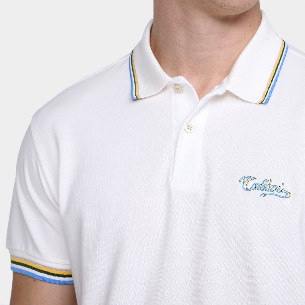 Camisa Polo Colcci Casual Masculina - Tam: GG - 2