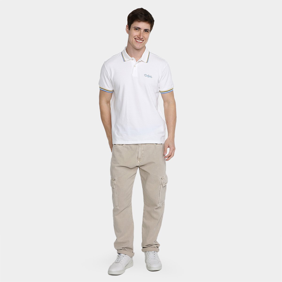 Camisa Polo Colcci Casual Masculina - Tam: GG - 3