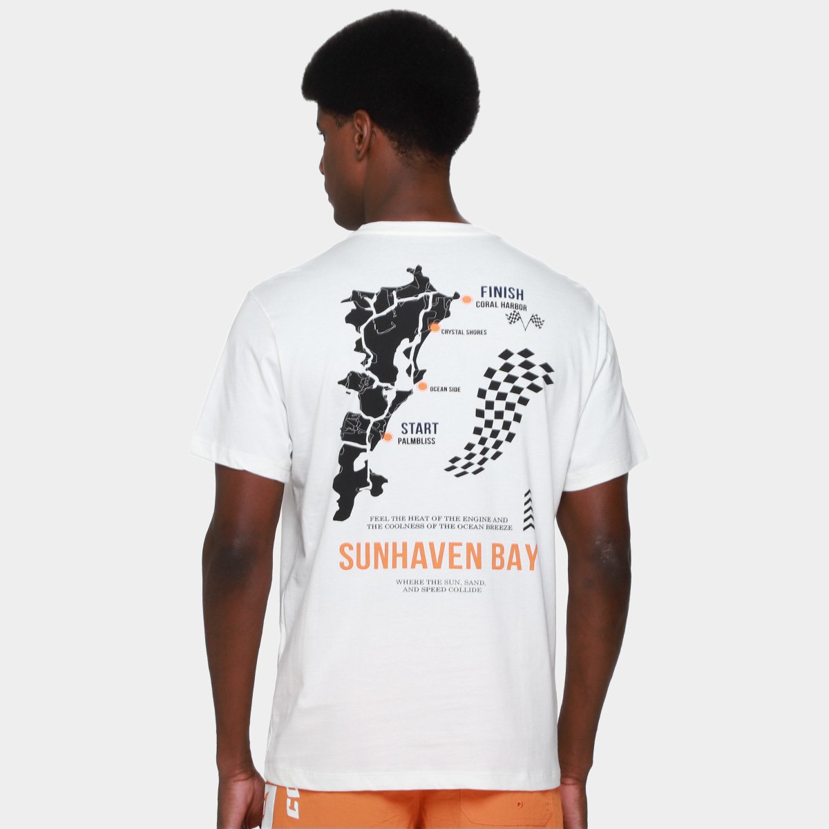 Camiseta Colcci Estampada  Masculina - Tam: GG - 1