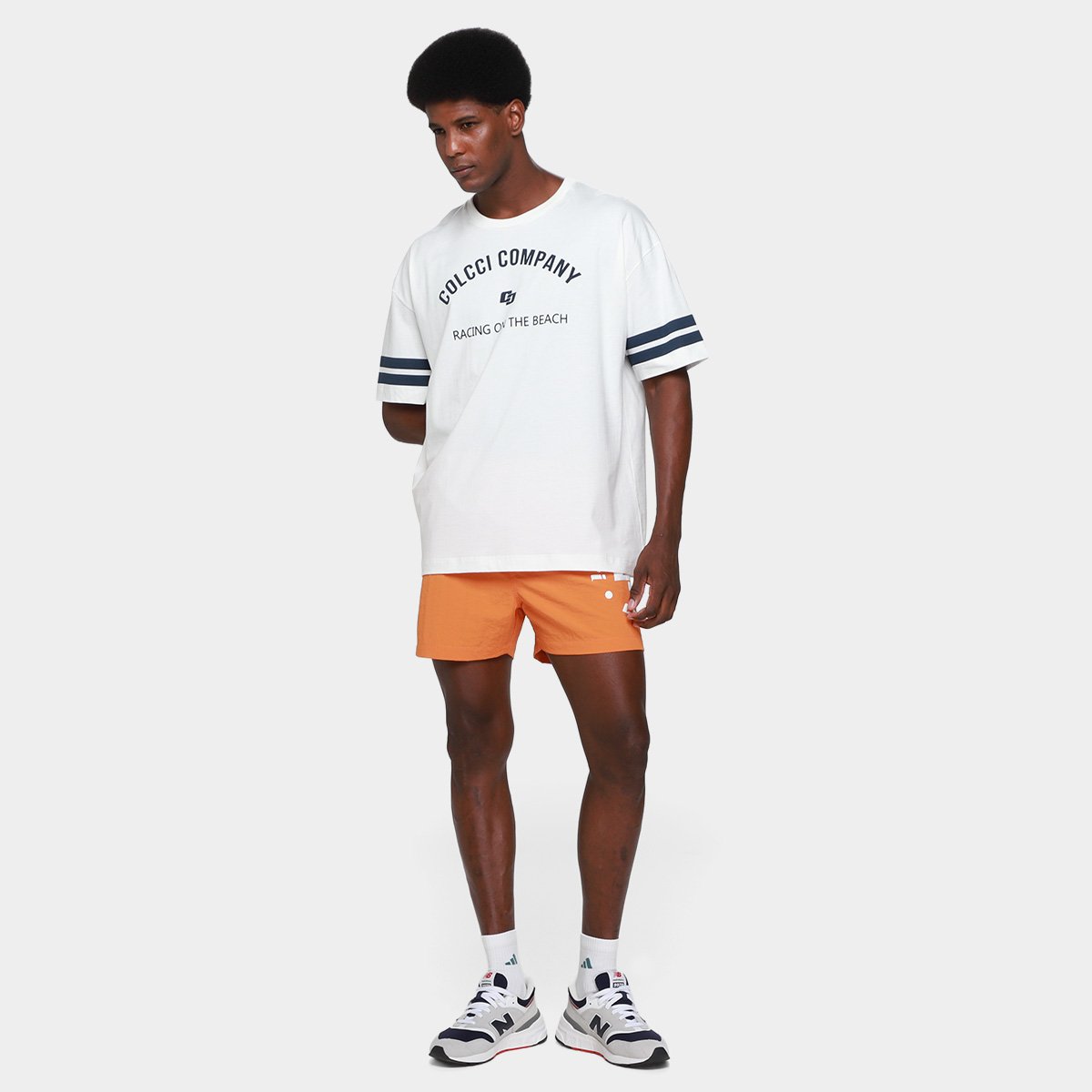Camiseta Colcci IX Casual Masculina - Tam: P - 3