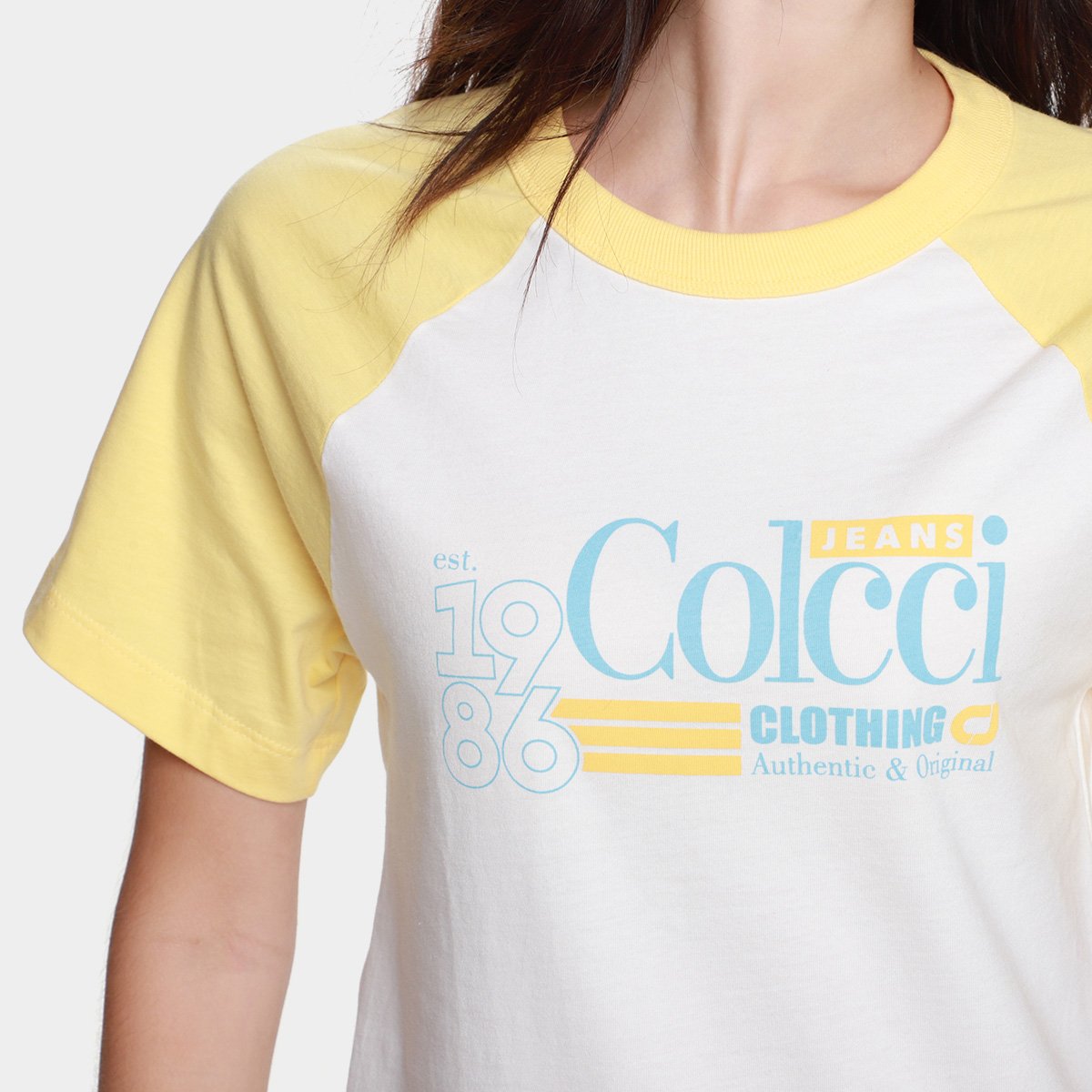 Camiseta Jeans Colcci Casual Feminina - Tam: M - 2