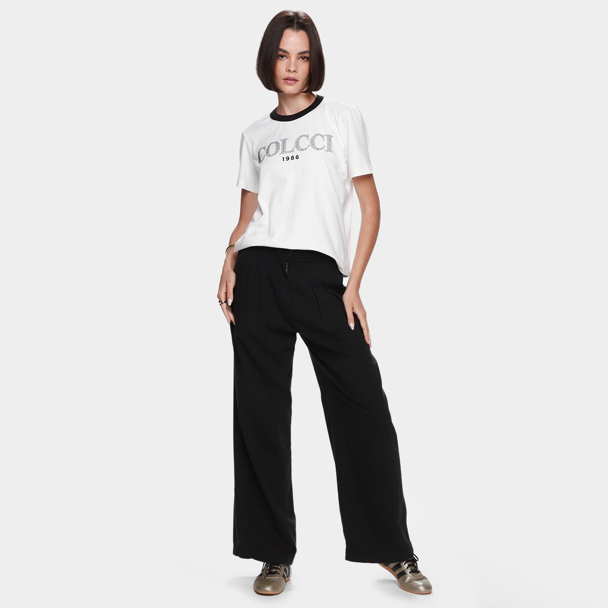 Camiseta Colcci 1986 Casual Feminina - Tam: P - 3