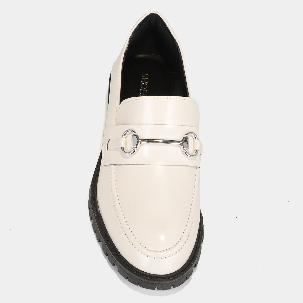 Mocassim Shoestock Metal Tratorado Feminino - Tam: 39 - 5