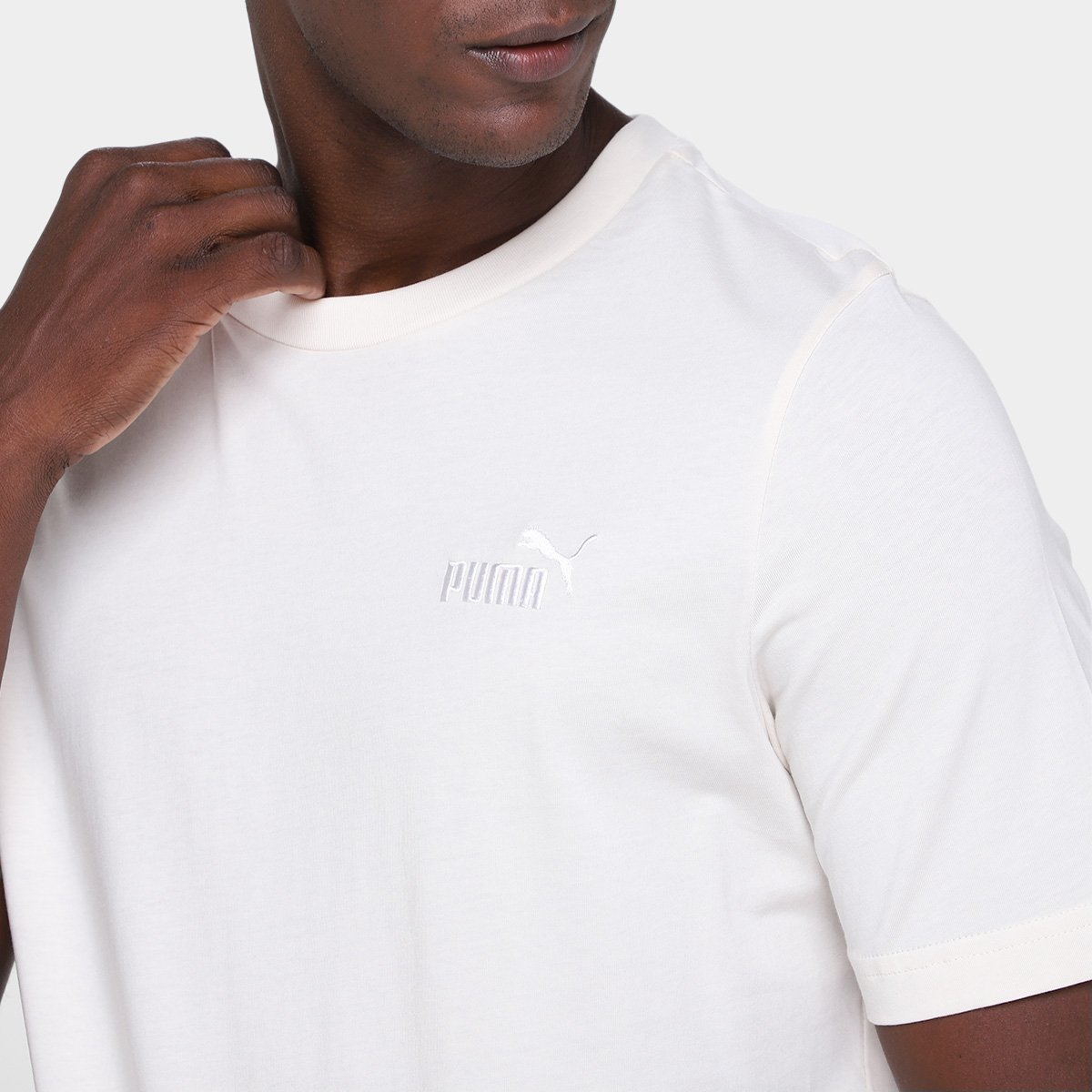 Camiseta Puma Small n. 1 Logo S Masculina - Tam: M - 2