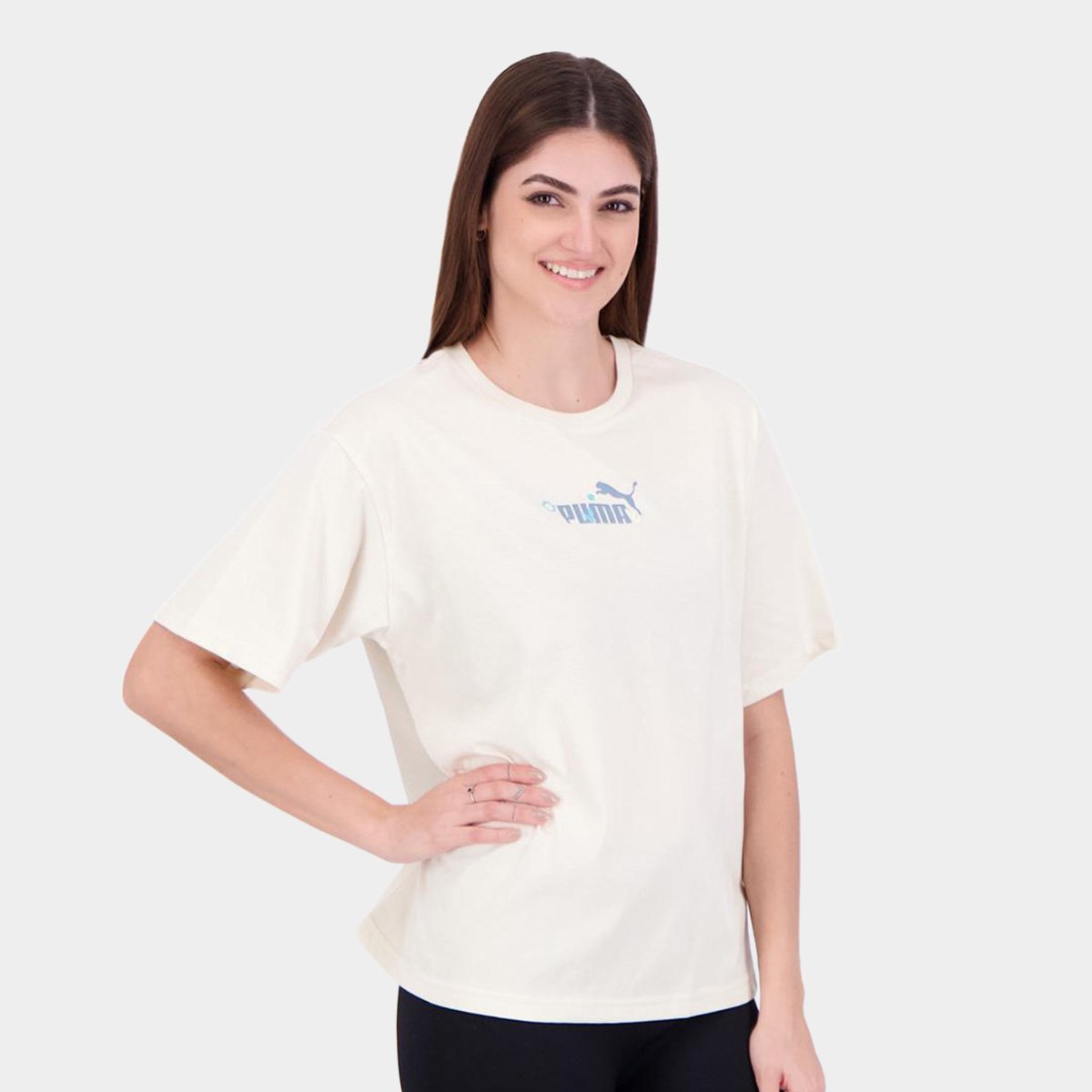 Camiseta Puma Nature 2.0 Relaxed Feminina - Tam: P - 1