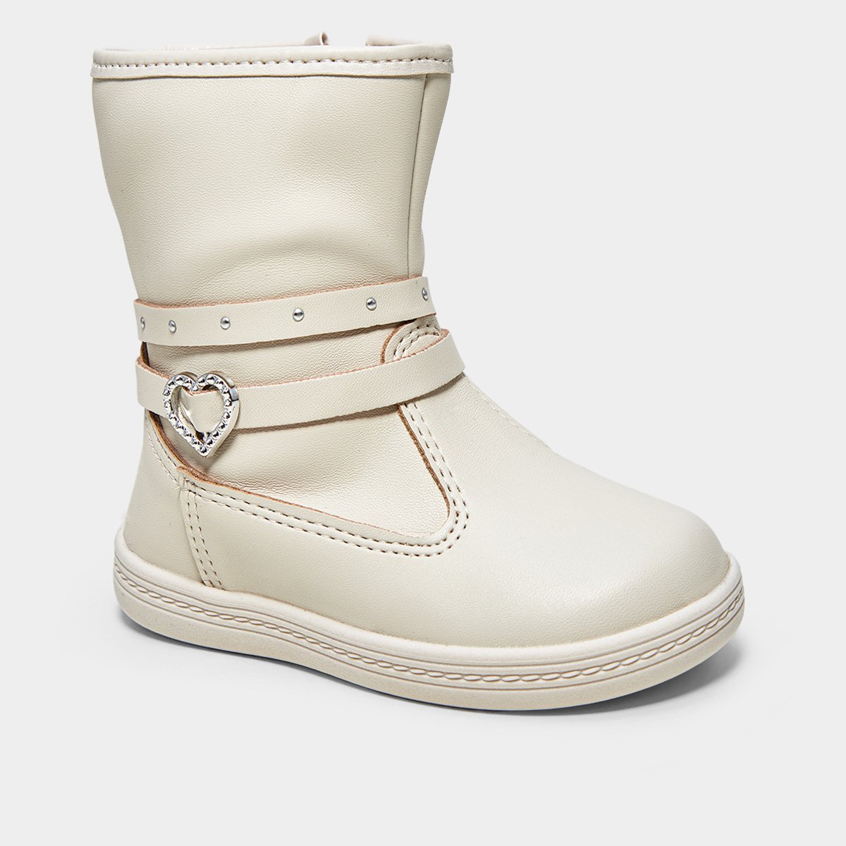 Bota Infantil Molekinha Cano Médio 212721923580 Menina - Tam: 21 - 1