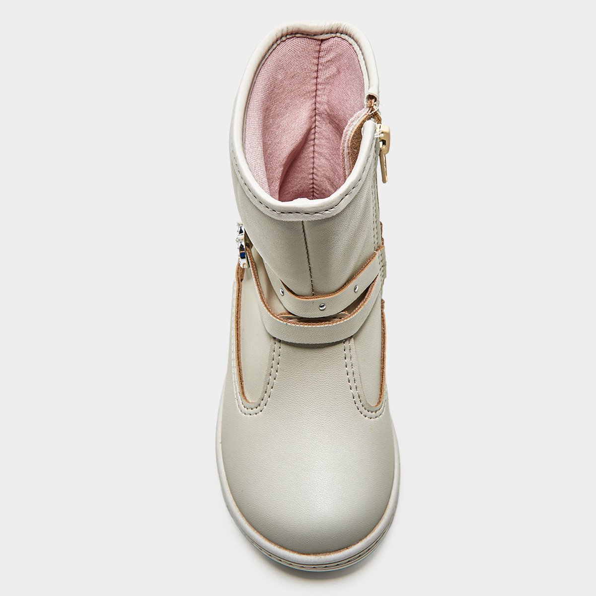 Bota Infantil Molekinha Cano Médio 212721923580 Menina - Tam: 21 - 3