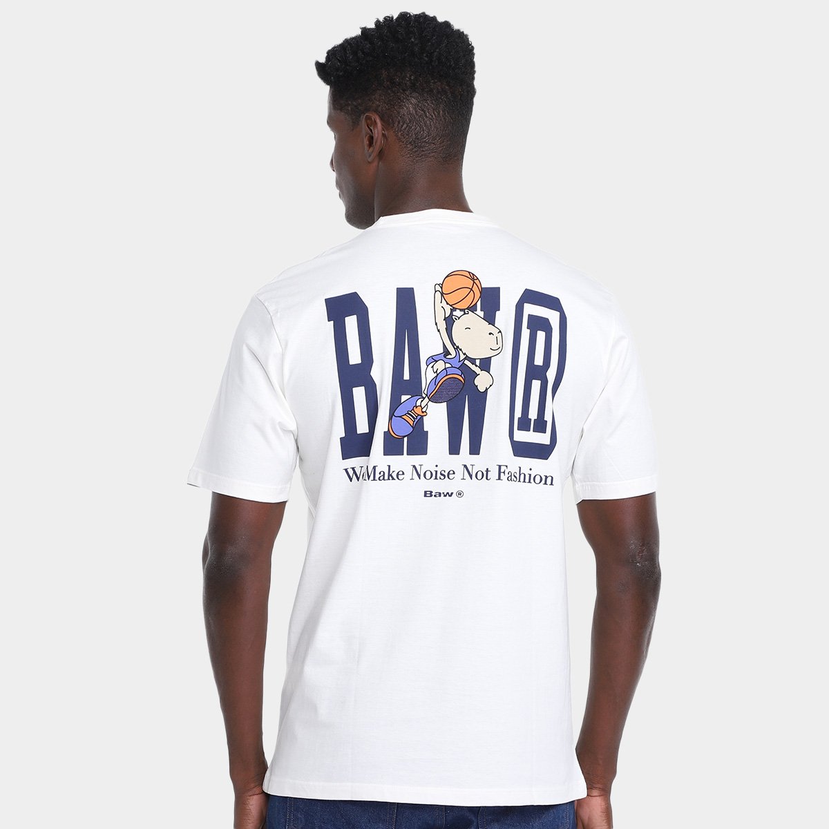 Camiseta Baw Regular Capibawra Academics Masculina - Tam: M - 1