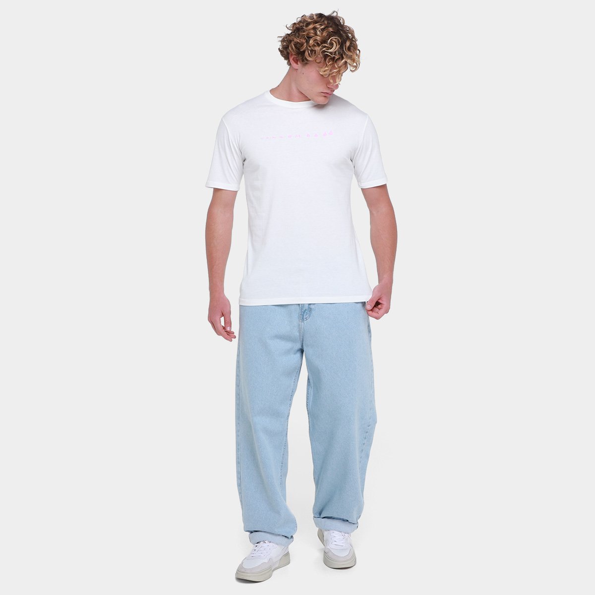 Camiseta Volcom Dino Masculina - Tam: P - 3