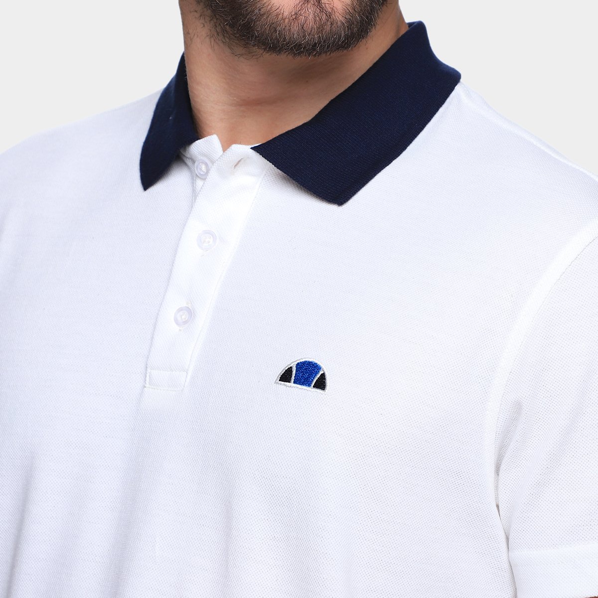 Camisa Polo Gola Contraste Masculino - Tam: P - 2