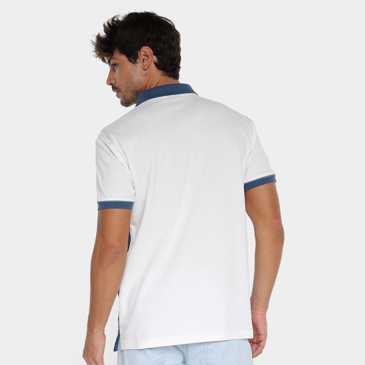Camisa Polo Ellesse Recorte Full Print Masculina - Tam: P - 1