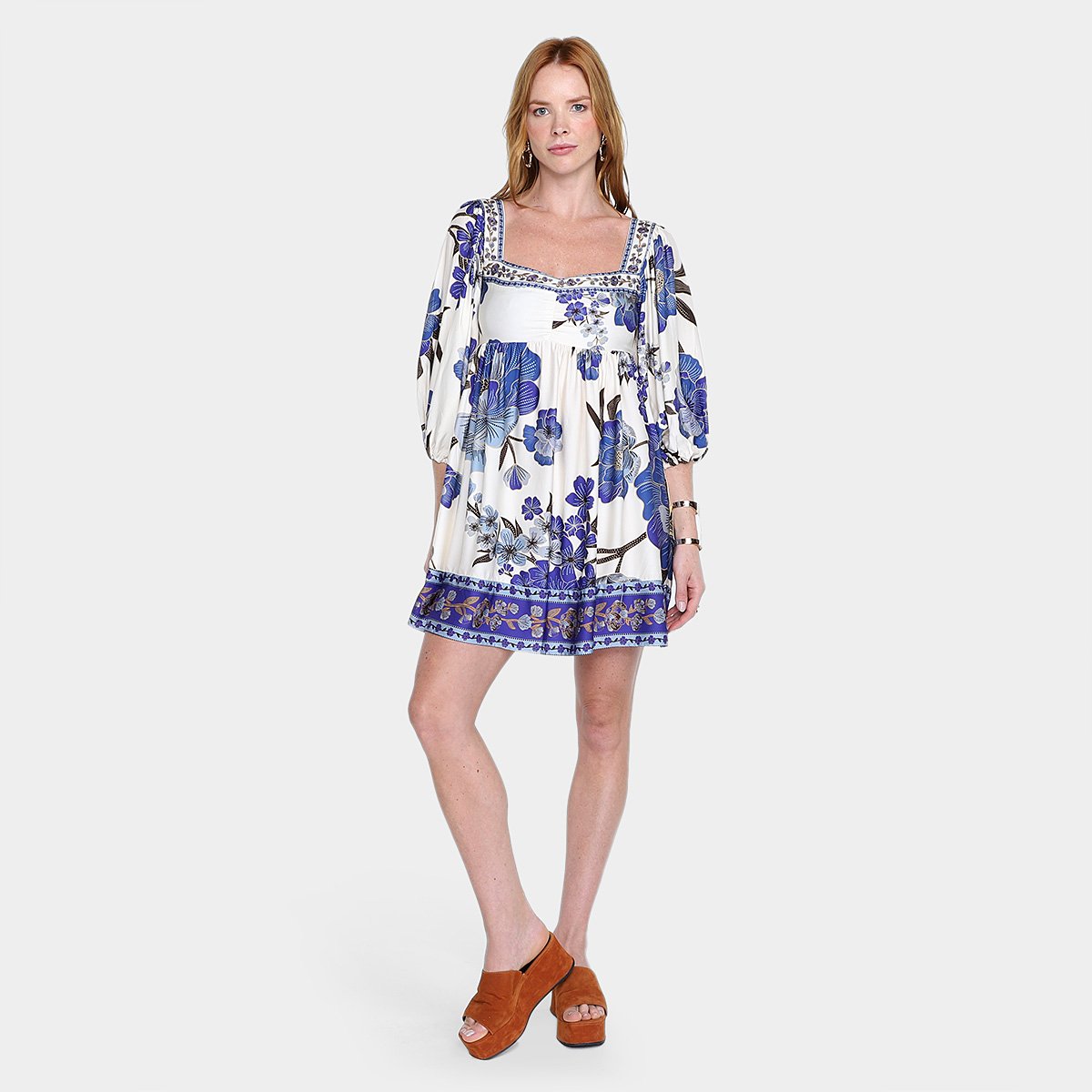 Vestido Curto Farm Manu Feminino - Tam: M - 3