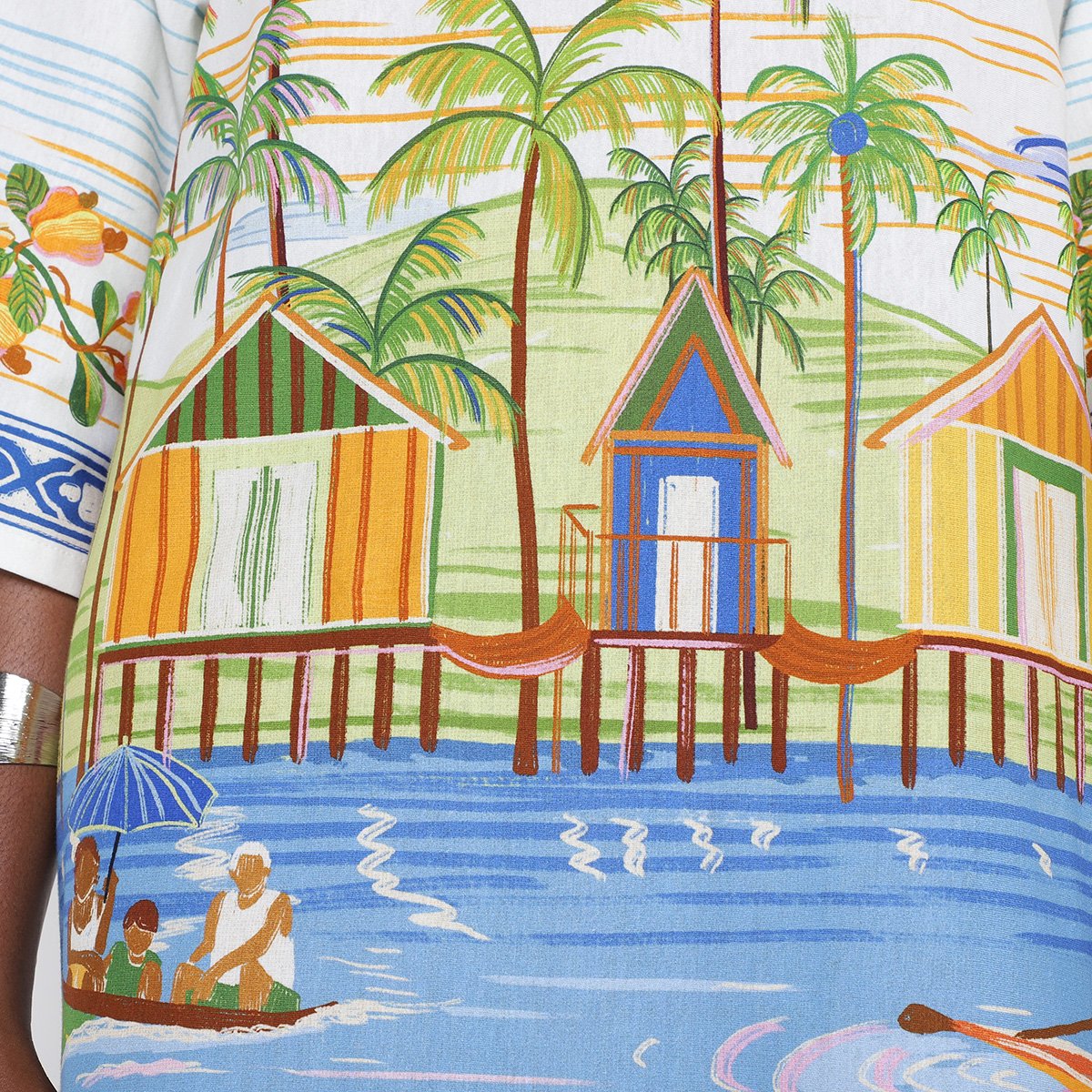 Vestido Tshirt Farm Big Amazônia Ribeirinha - Tam: M - 2