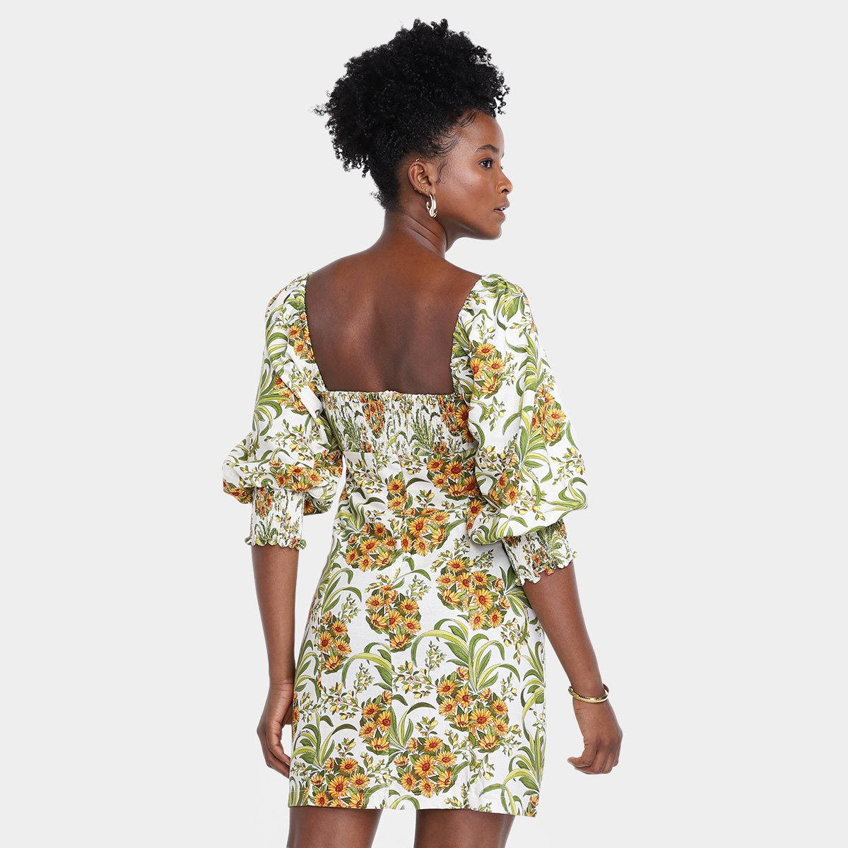 Vestido Farm Curto Abacaflor - Tam: M - 1